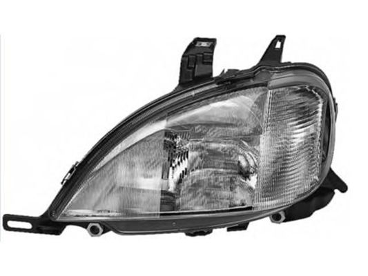 1638203861 المصباح الأمامي لمركز مرسيدس بنز M-CLASS (W163)